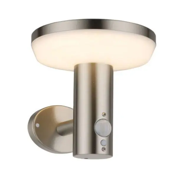Luz de parede solar LED 4.4W IP44 com detector de presença