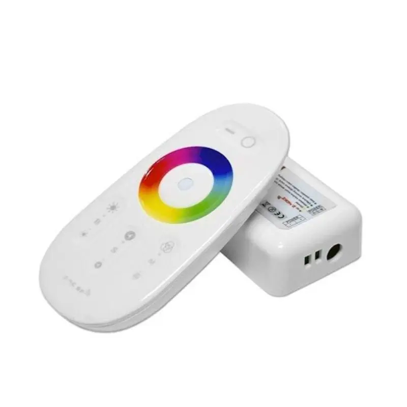 Controlador RGBW e controle remoto para fita de 12V-24V RGBW