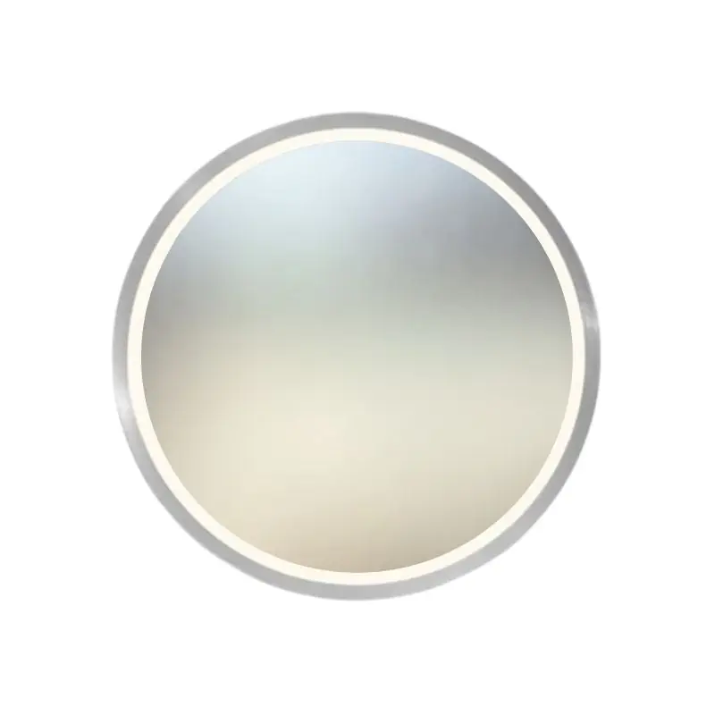 Mirror LED redondo 32W 80cm + Sensor infravermelho de alumínio para banheiro