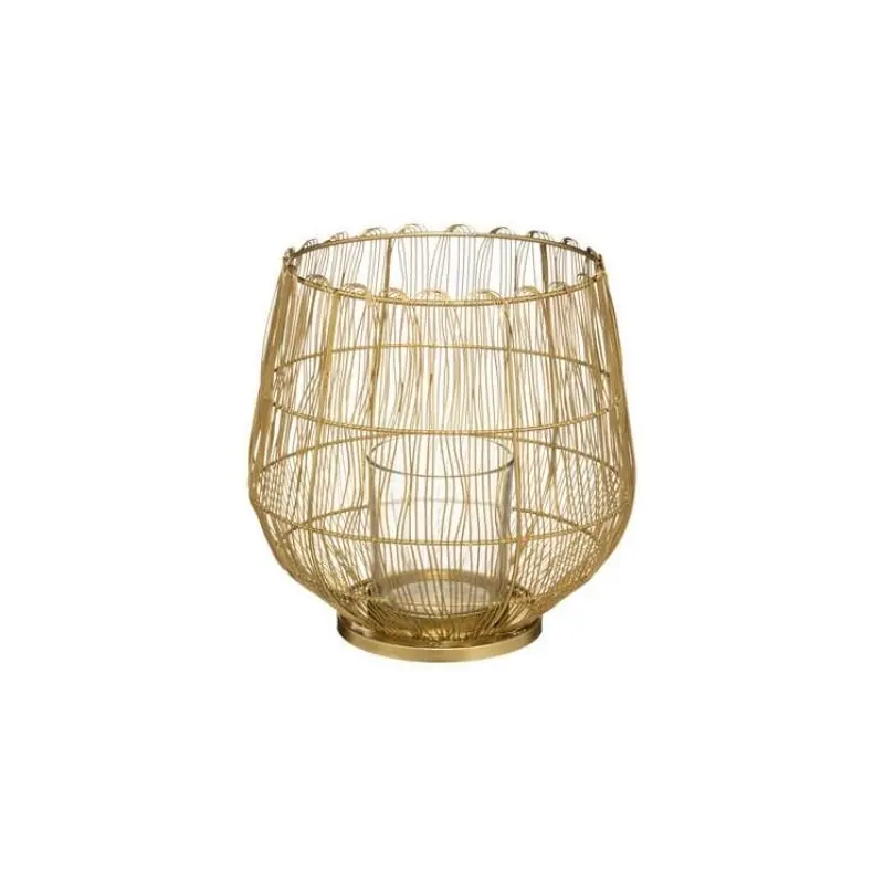 Photophore 1 Suporte 18 x 19 cm Golden Thread