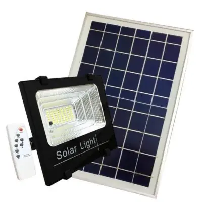 LED 30W IP65 Dimmable Solar Projector com detector (painel solar + controle remoto incluído)