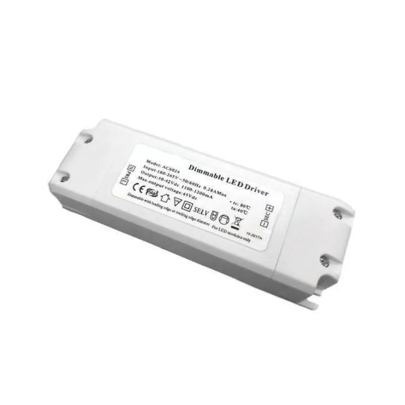 220V 48V DC 45W 1000mA Dimmable Transformer