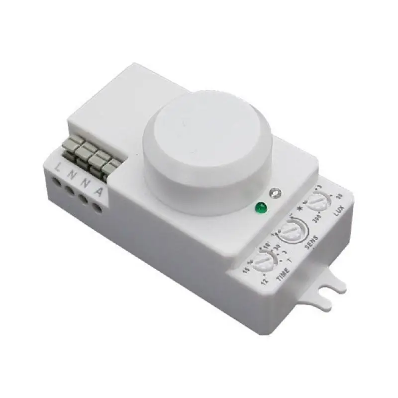 Detector de Movimento Microondas Branco IP20