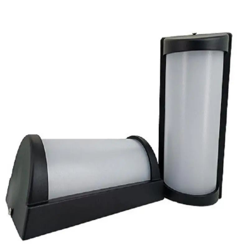20W schwarze rechteckige LED-Wandleuchte IP65