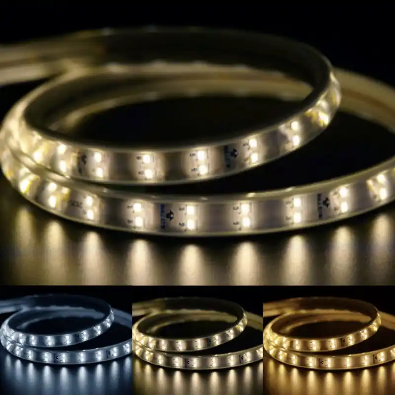 LED-Streifen 220V zweireihig 2835 IP65 (pro Meter)