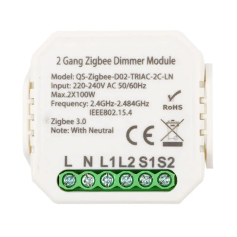 TRIAC Dual-WLAN-Dimmermodul
