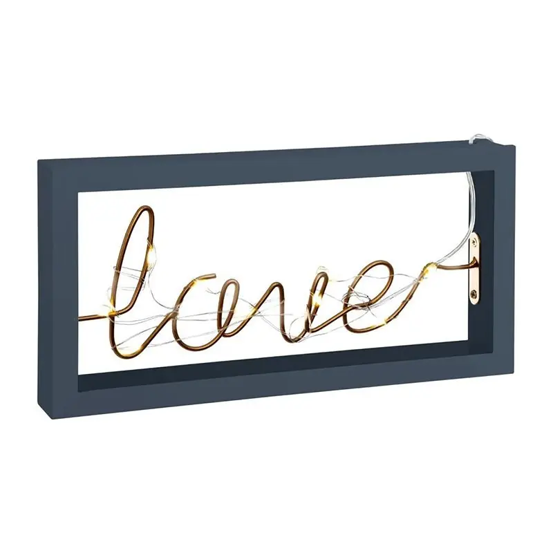 Leuchtdeko Worte „Love“ LED 25 x 15 cm