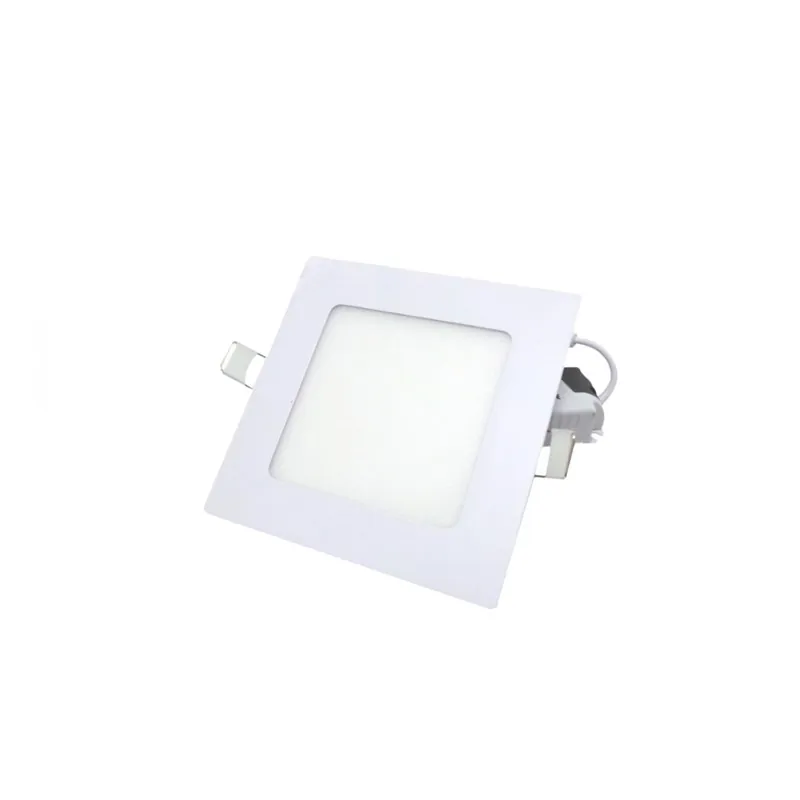 Downlight Dalle LED 6W Extra Plate Carrée BLANC