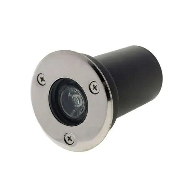 LED-Einbaustrahler für den Außenbereich, IP65, 220 V, Boden, 1 W, 18°