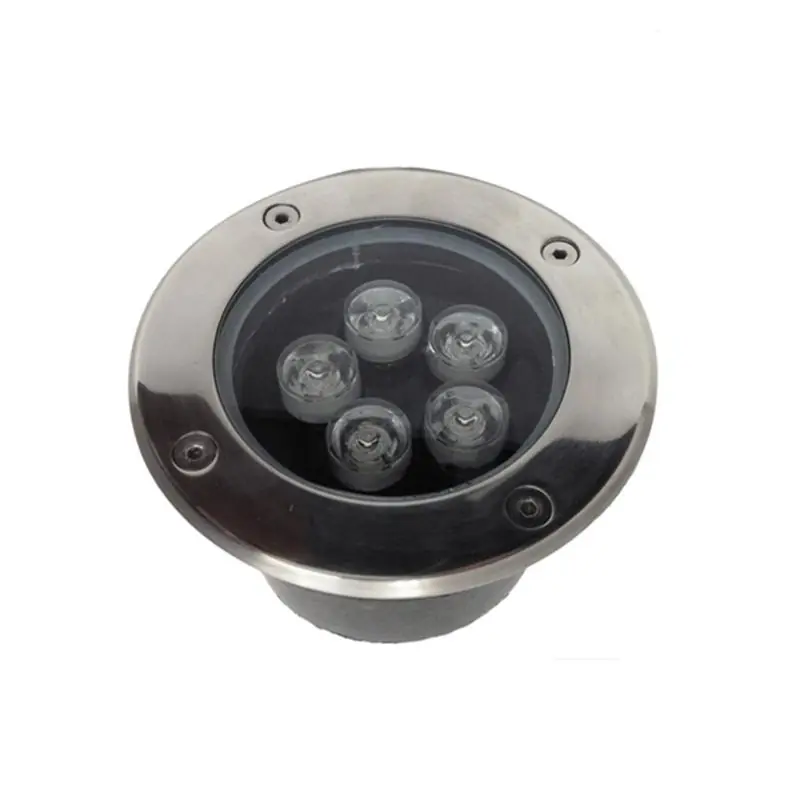 LED-Bodeneinbaustrahler für den Außenbereich 5W IP65 80° Ø130