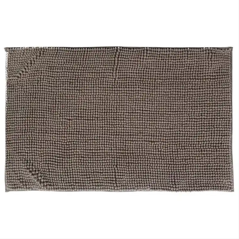 Saugfähige Badematte aus Chenille, 50 x 80 cm