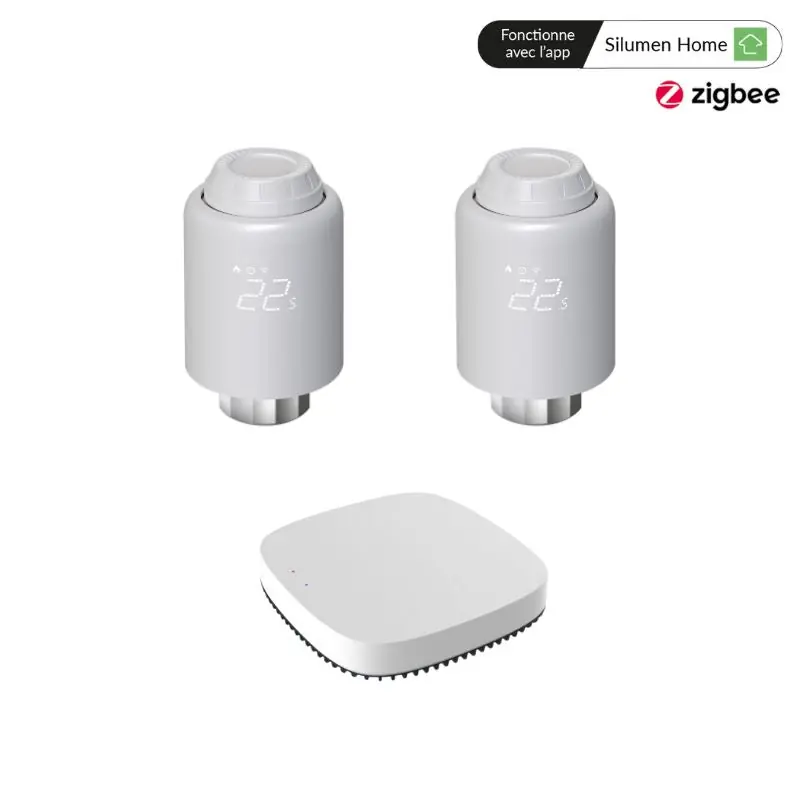 Universal Connected Thermostatkopf-Kit + ZigBee-Gateway