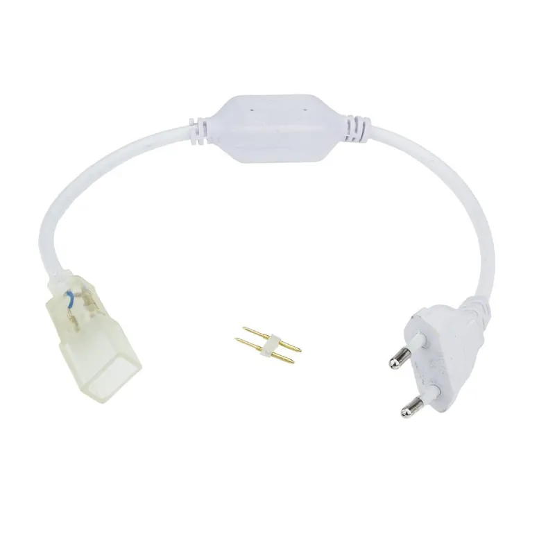 Elektrischer Anschluss für flexibles LED-Neon