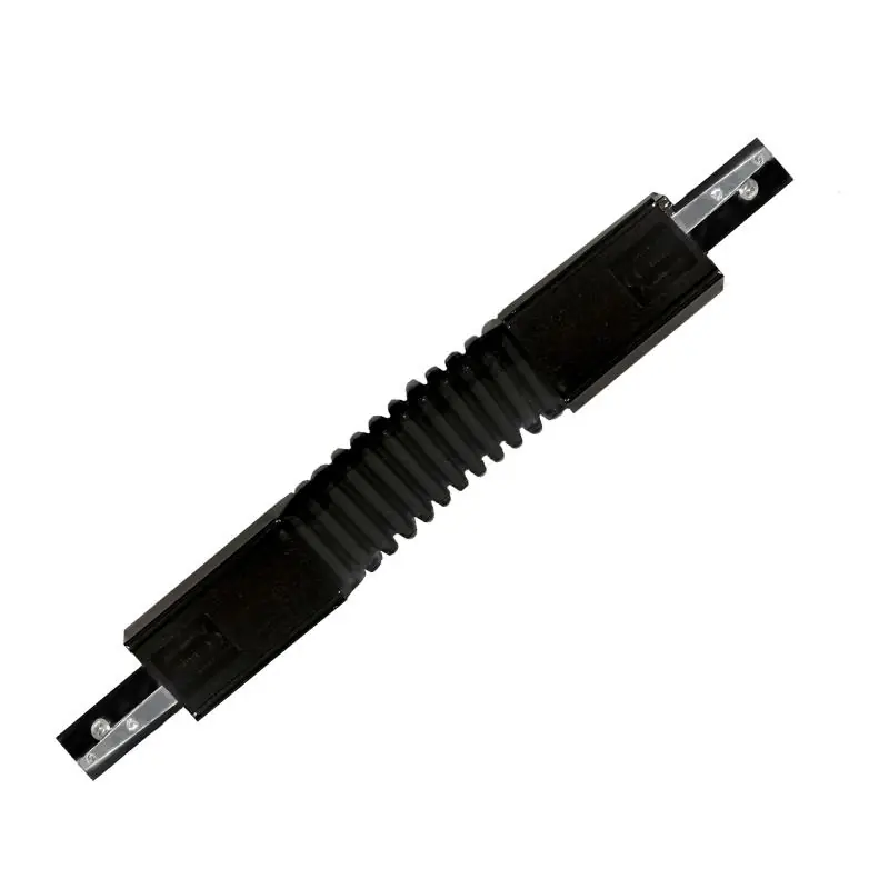Flexibler Verbinder für Dreiphasenschiene Schwarz