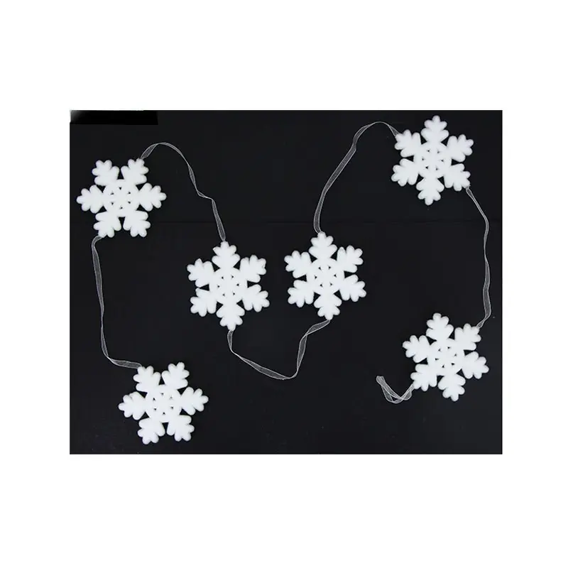 Schneeflockengirlande 1,8m