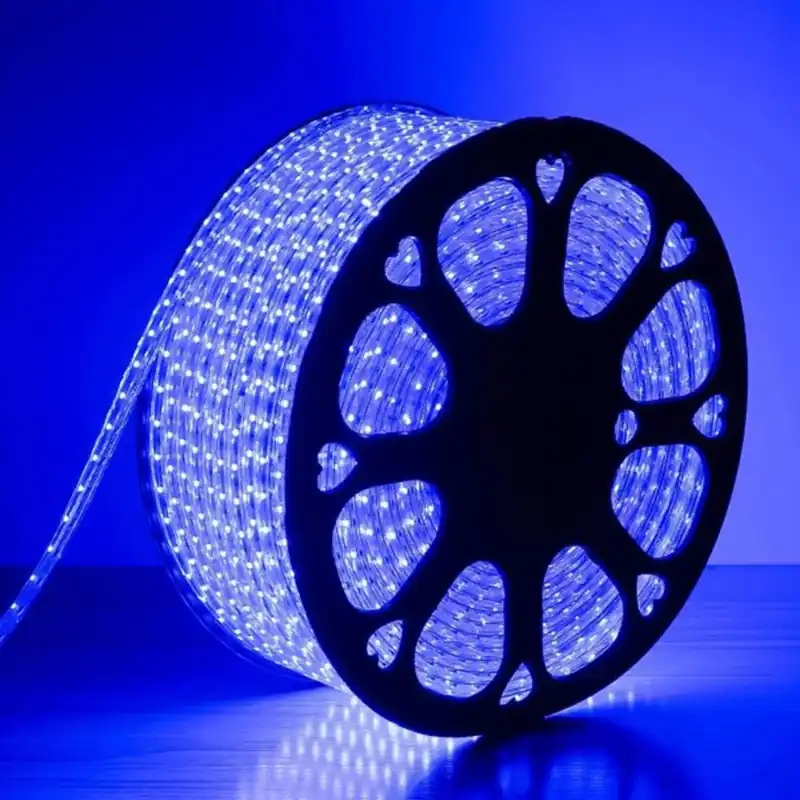 LED-Streifen 220V 5050 BLAU IP44 60LED\\/m (pro Meter)