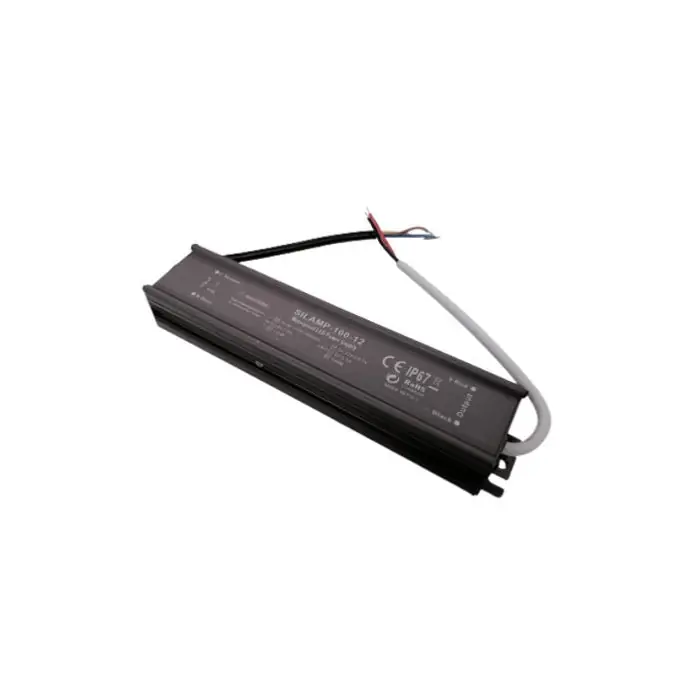 Transformator 220V 12V IP67 100W DC 8,3A