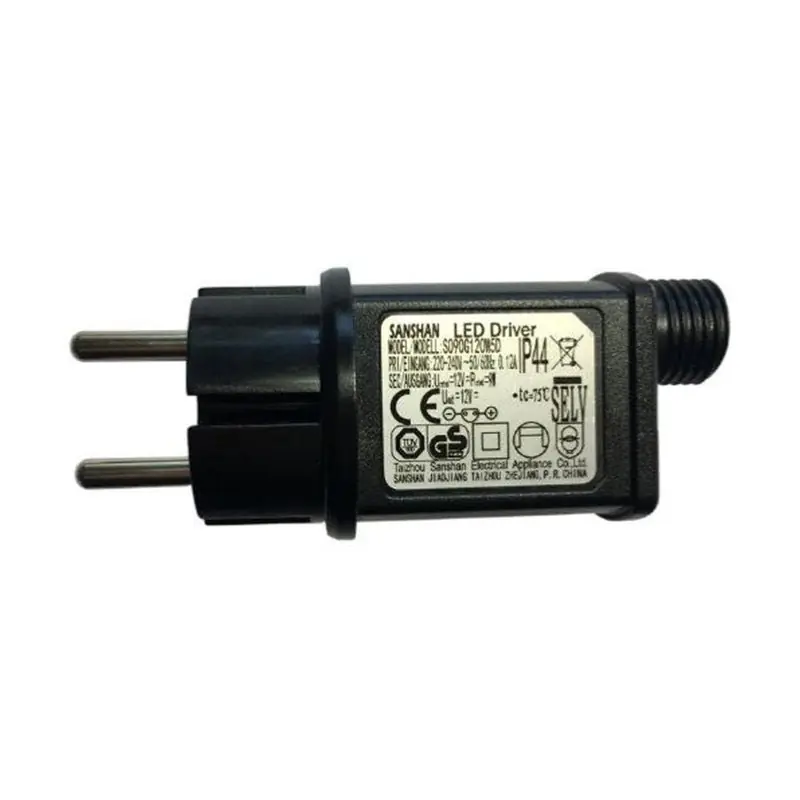 LED-Girlandentransformator 12V 9W IP44 Multifunktion