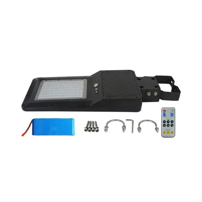 Dimmbares Solar-Stadtlicht, 40 W, Bewegungsmelder, IP65 (Fernbedienung im Lieferumfang enthalten)