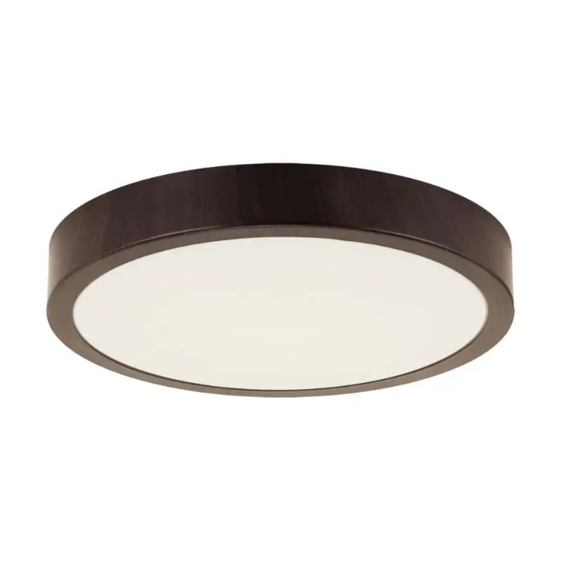 LED-Deckenleuchte aus Eichenholz, 28 cm