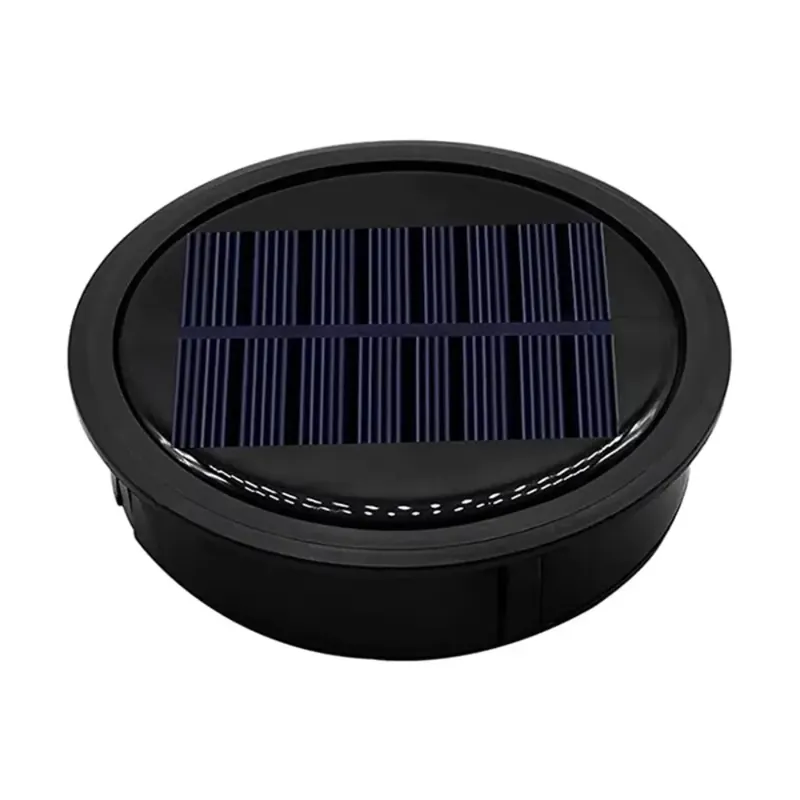 Panneau solaire de rechange couvercle LED rond 10 cm