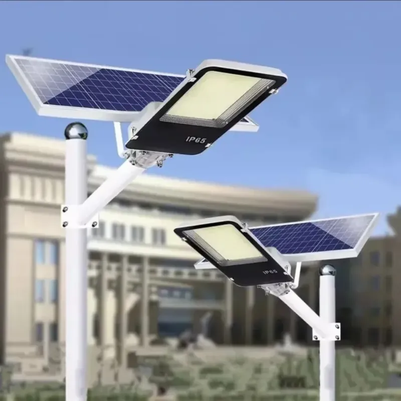 Lampadaire solaire jardin multi-support
