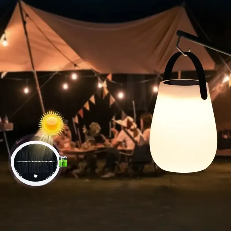 Baladeuse solaire lumière d’ambiance