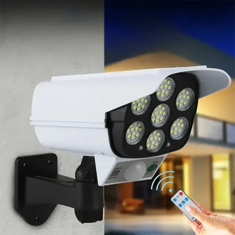 Projecteur solaire LED détecteur de mouvement caméra de sécurité