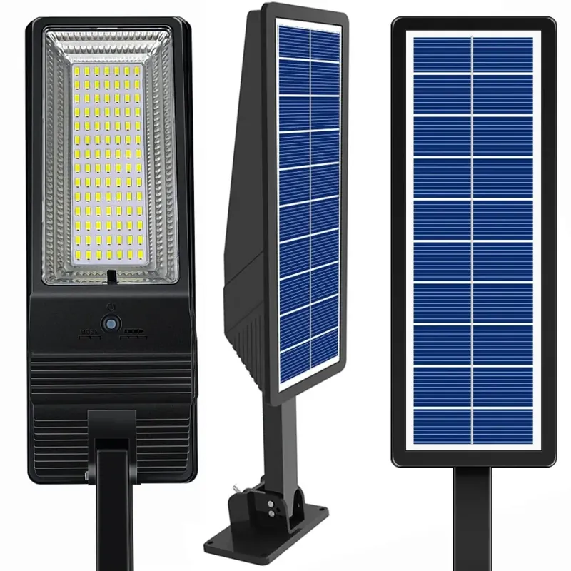 Projecteur solaire LED détecteur de mouvement orientable avec télécommande
