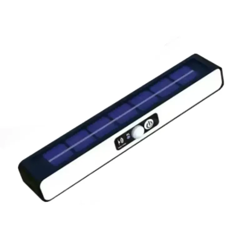 Projecteur solaire LED détecteur de mouvement barre orientable support mural