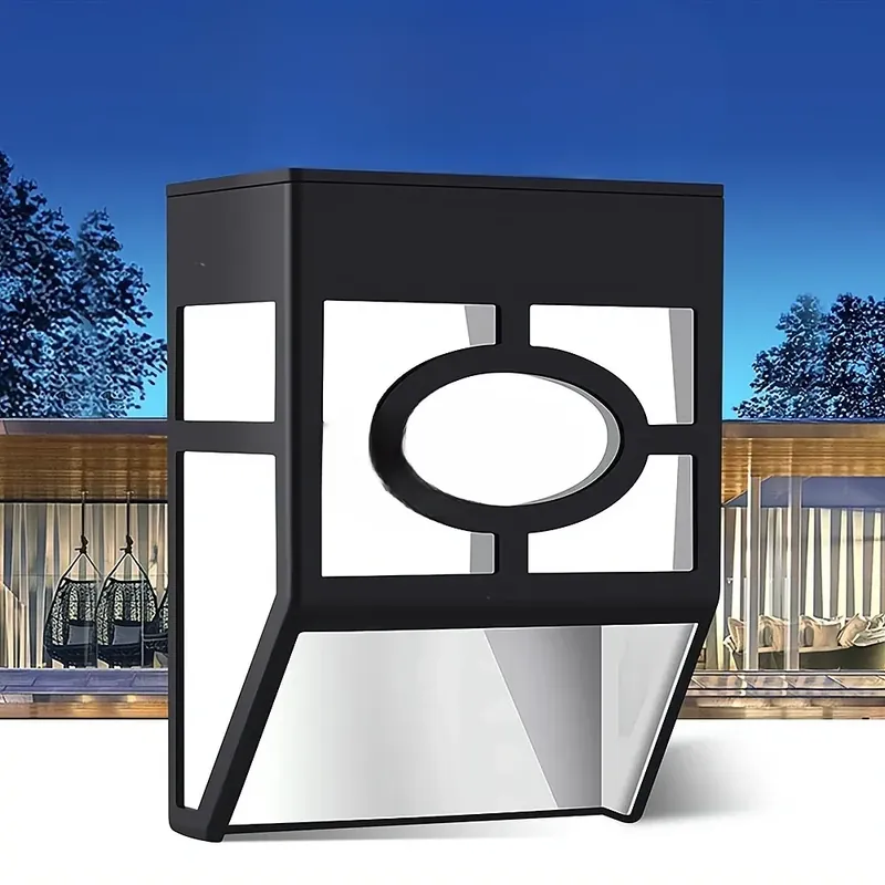Applique solaire boitier translucide