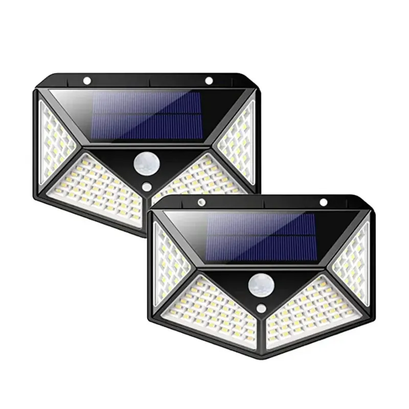 Applique solaire détecteur de mouvement 100 LED