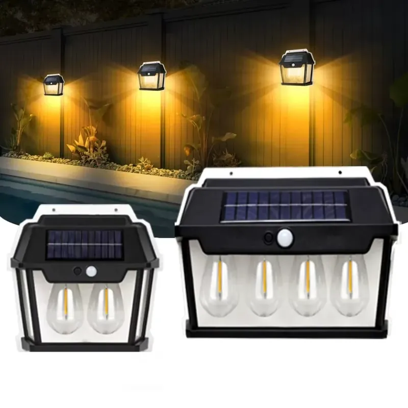 Applique solaire détecteur de mouvement LED étanche