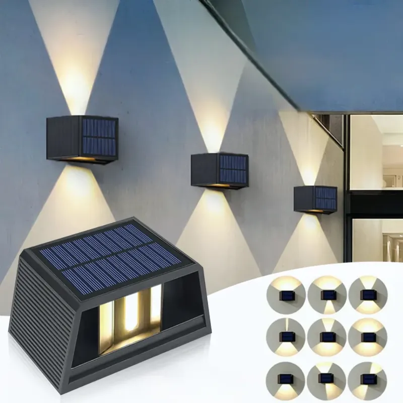 Applique solaire moderne étanche