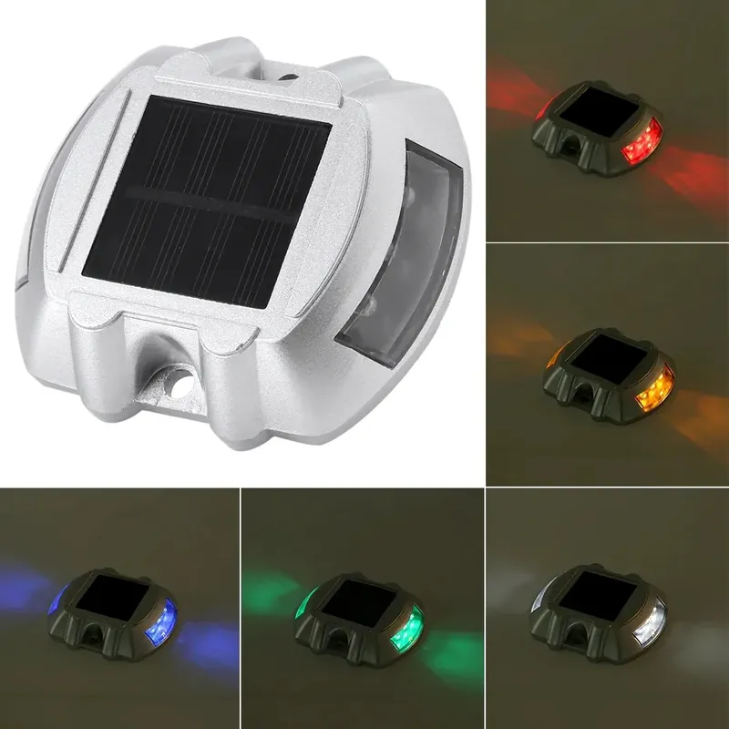 Plot solaire 6 LED design moderne