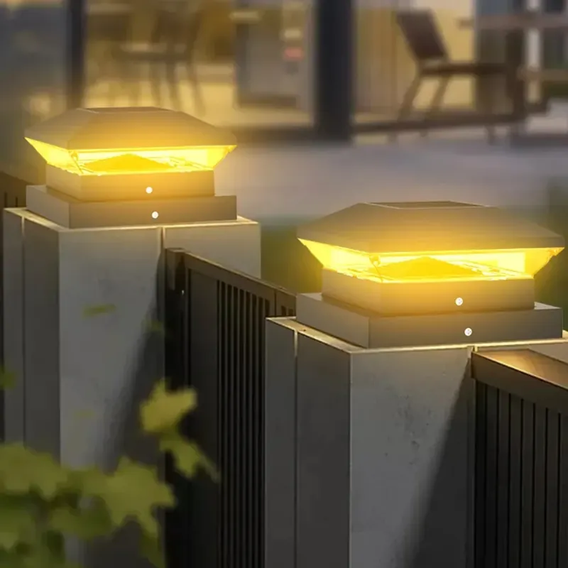 Éclairage extérieur solaire design moderne