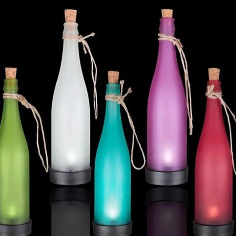 Bouteille lumineuse solaire autonomie 8h
