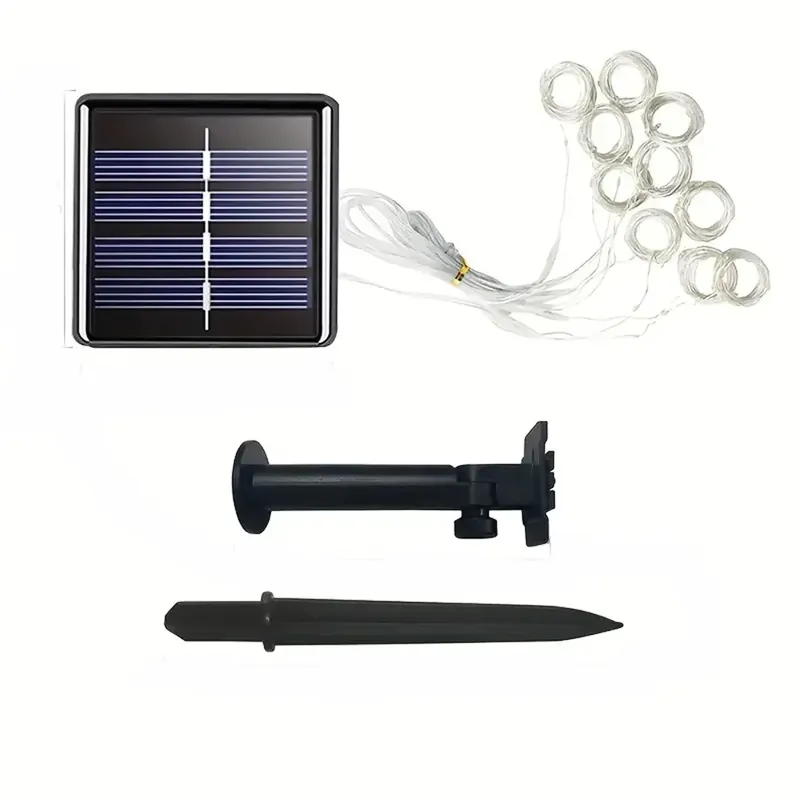 Rideau lumineux solaire IP65