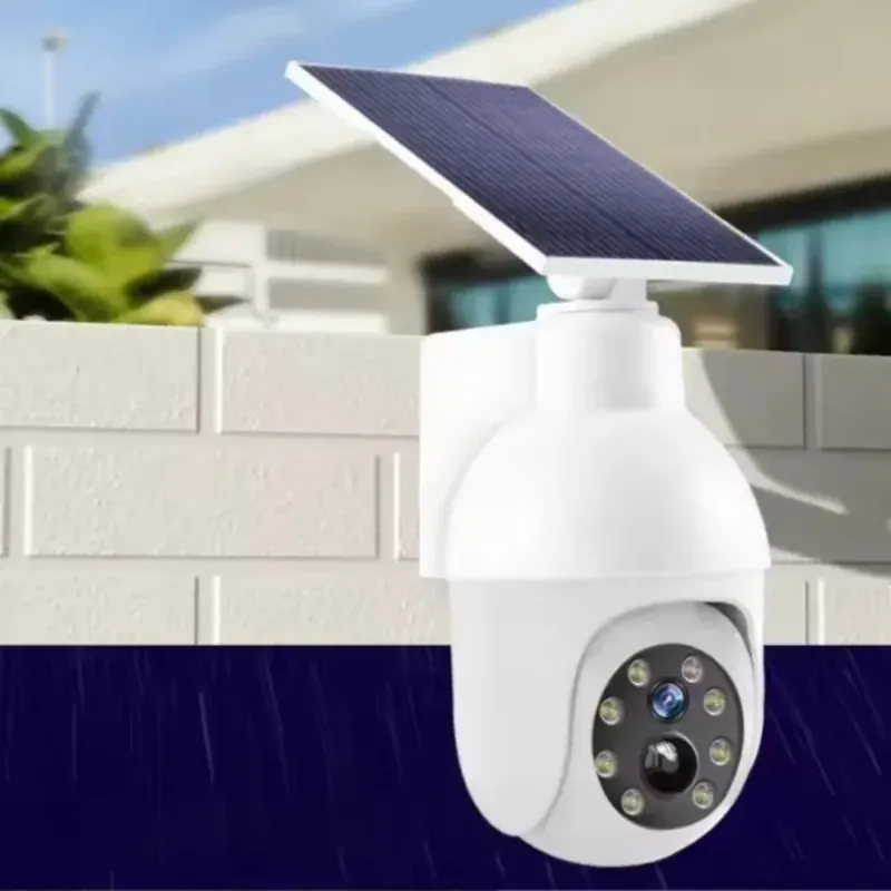 Projecteur solaire détection de mouvement caméra orientable