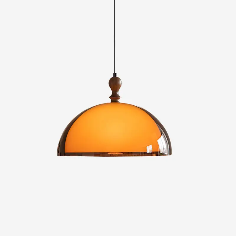 Solven Suspension en forme de dôme en acrylique ambré