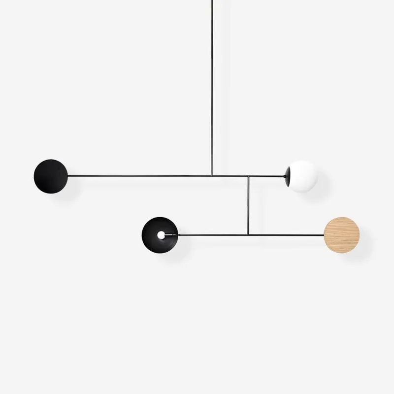 Orbital Lampe Pendante Linéaire Moderne Balance