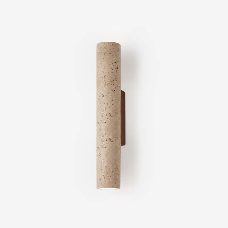 Lunaro Applique Murale Travertin Grande Minimaliste