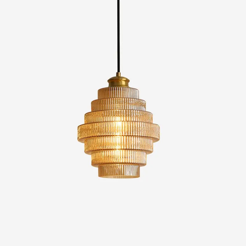 Amara Lampe Pendante en Verre Minimaliste