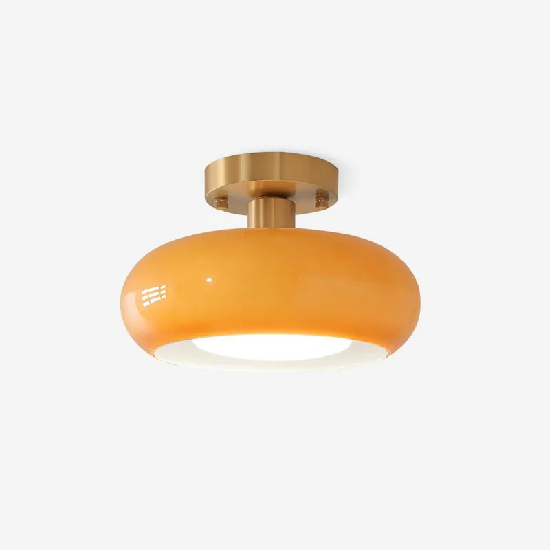 Aveline Plafonnier en Verre Moderne