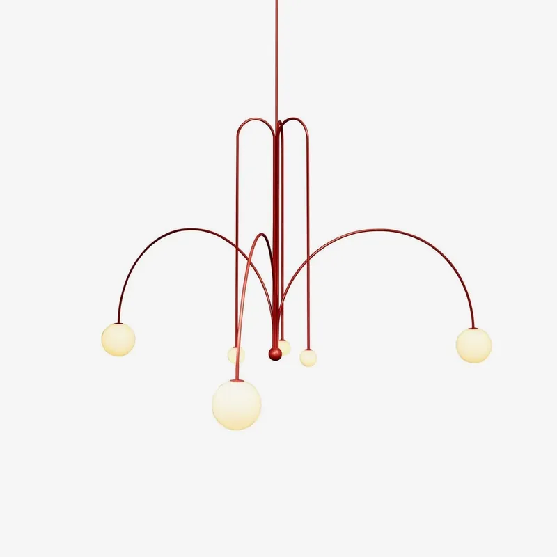 Lustra Chandelier Globe Moderne