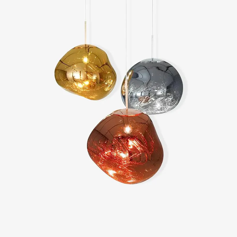 Lustra Suspension Luminaire Moderne Acrylique Lava