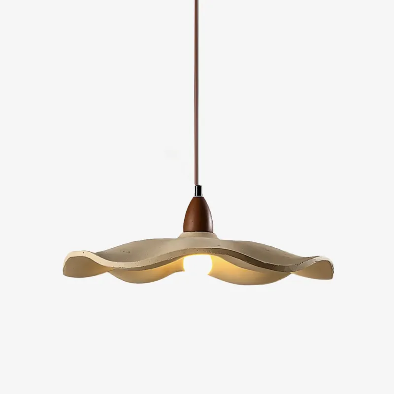 Siro Lampe Suspendue Vague en Ciment