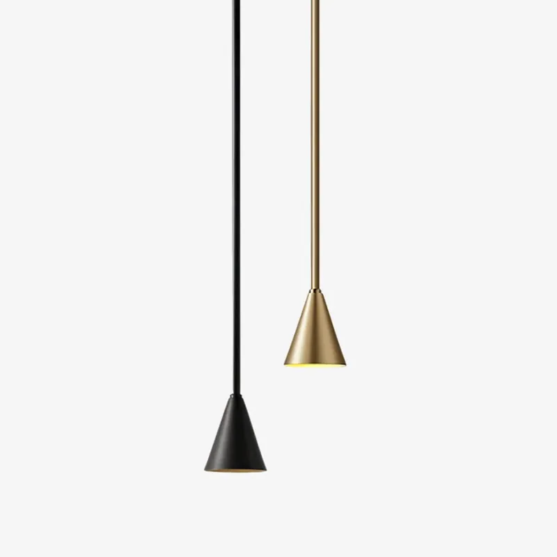CutheionLampe Pendante en Laiton Moderne Minimaliste