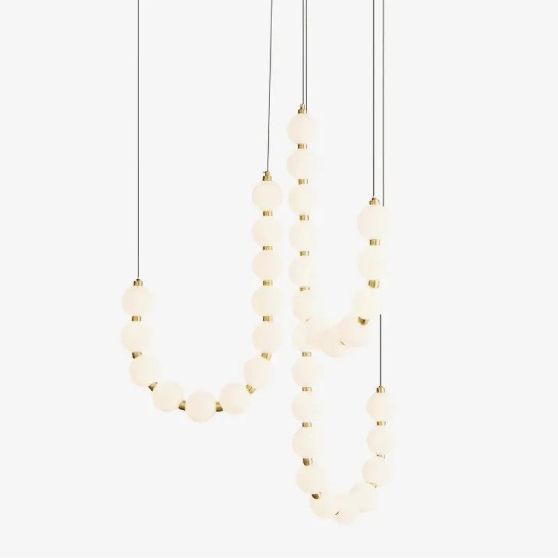 Pearl Lustre Moderne Blanc