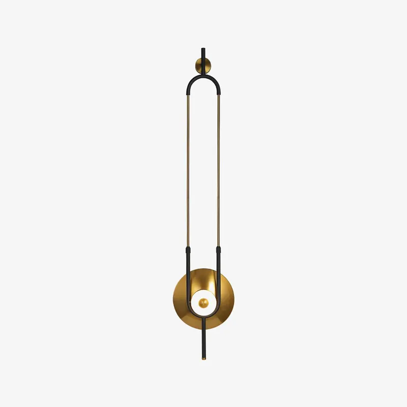 Ivory Lampe Murale Anneau Moderne en Marbre